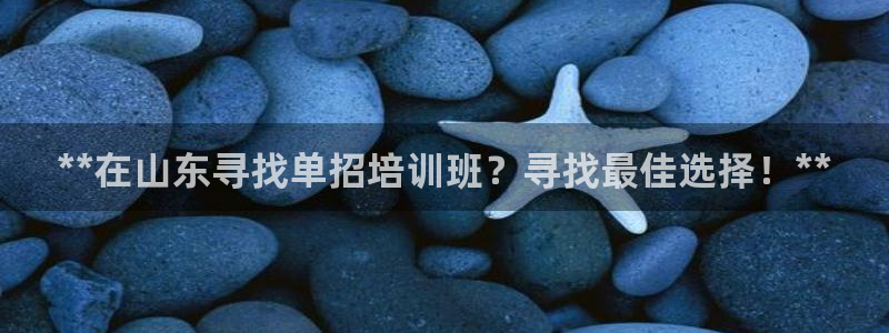 焦点娱乐平台最高待遇：**在山东寻找单招培训班？寻找