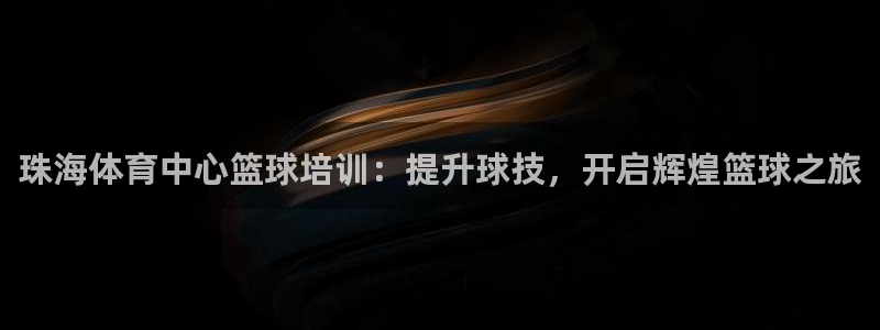 焦点娱乐官网下载安装最新版本：珠海体育中心篮球培训：