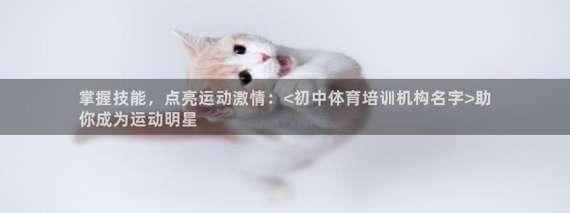 焦点娱乐是哪个公司的产品：掌握技能，点亮运动激情：<初中体育