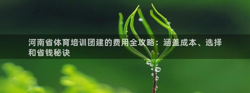 焦点娱乐平台任7O777：河南省体育培训团建的费用全