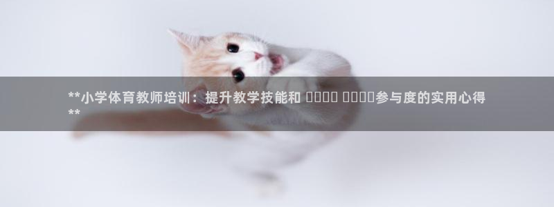焦点娱乐直属：**小学体育教师培训：提升教学技能和 دانش